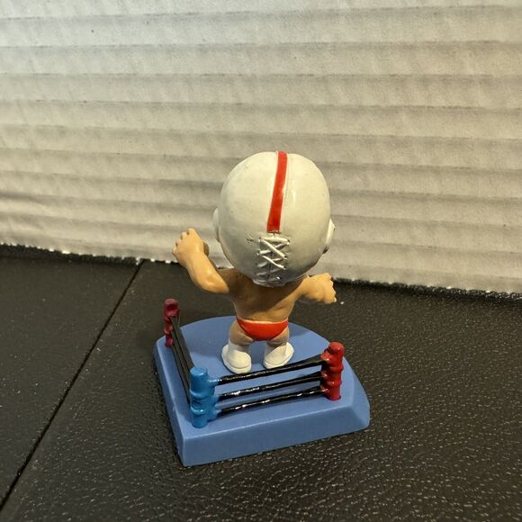 The Destroyer Japanese Mini Big Head Wrestling Figure AJPW  Georgia Coffee 1” - Picture 3 of 6